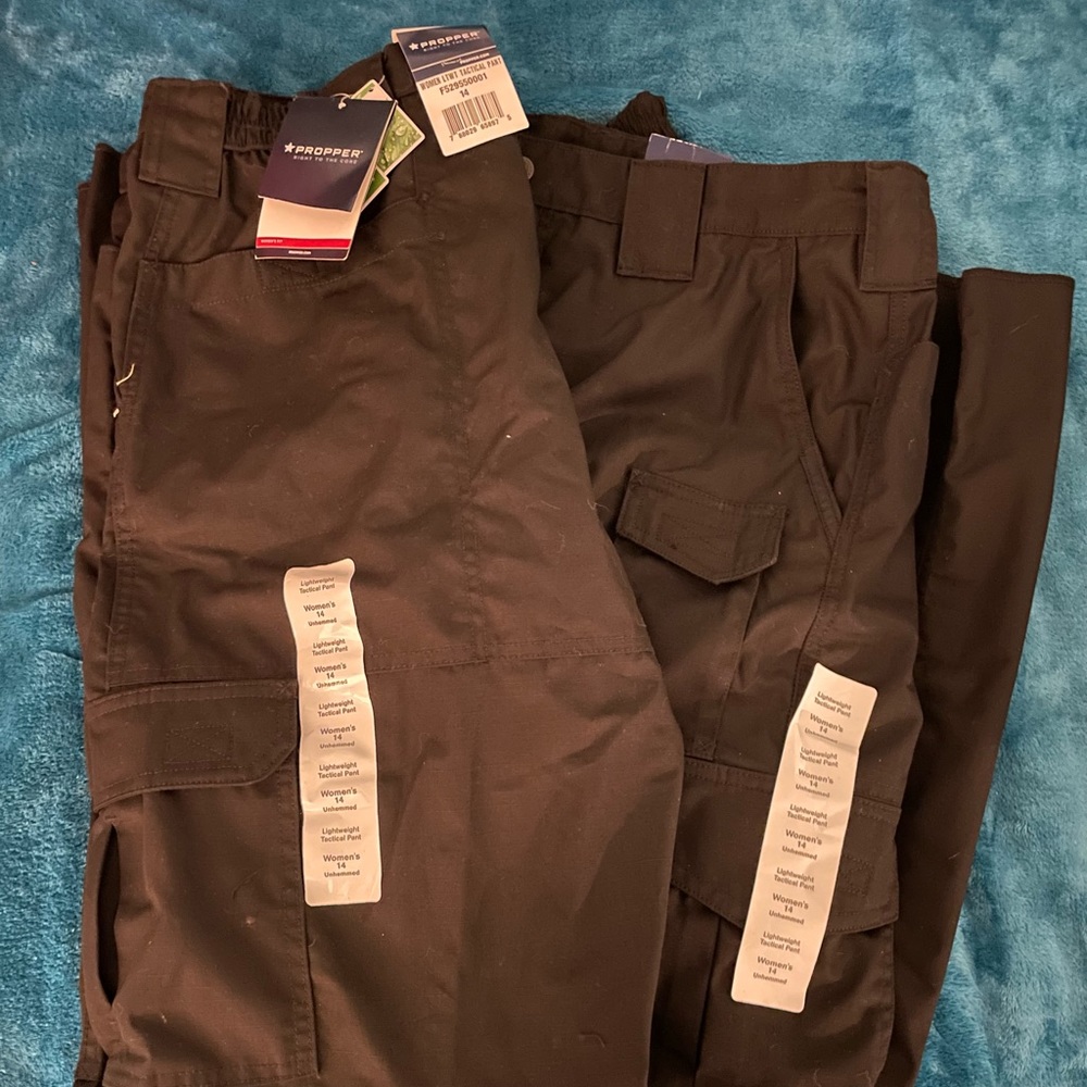 Propper tactical women’s work pants black 14